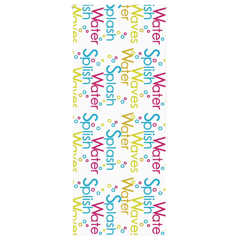 Vidaxl doucherolgordijn 90x240 cm stofbreedte 86 cm