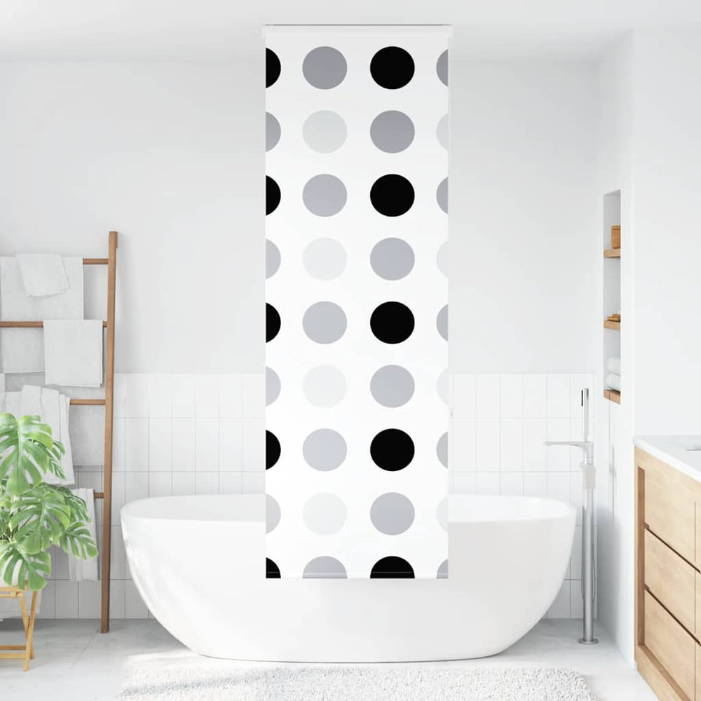 Vidaxl doucherolgordijn met cassette 80x240 cm stofbreedte 76 cm