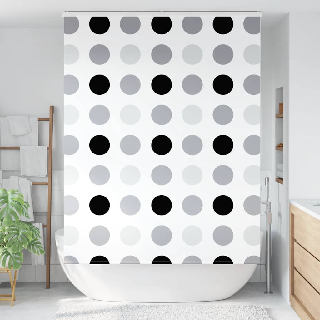 Vidaxl doucherolgordijn met cassette 160x240 cm stofbreedte 156 cm