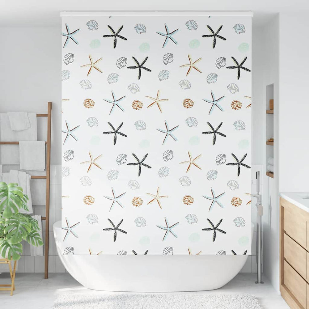 Vidaxl doucherolgordijn met cassette 150x240 cm stofbreedte 146 cm