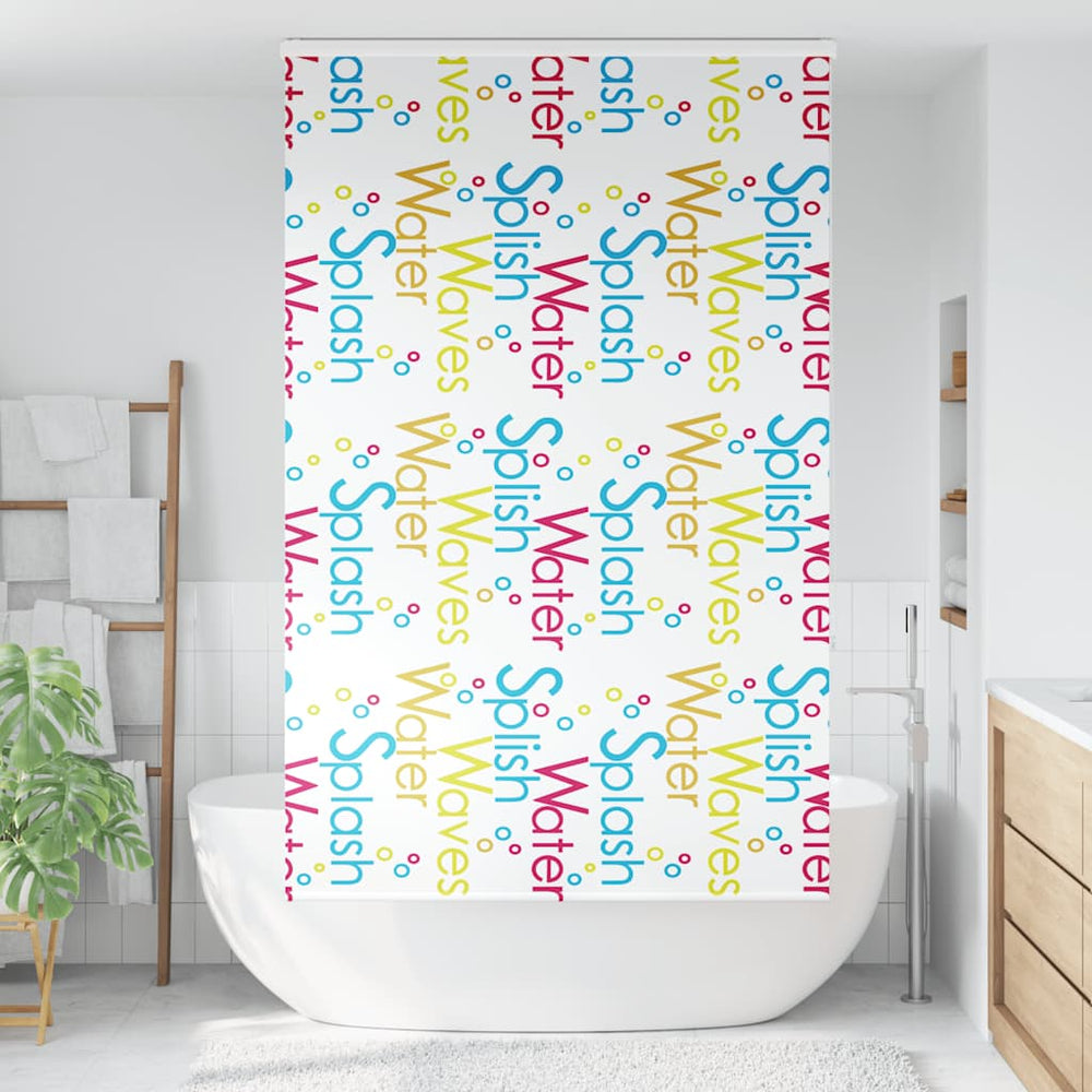 Vidaxl doucherolgordijn met cassette 120x240 cm stofbreedte 116 cm
