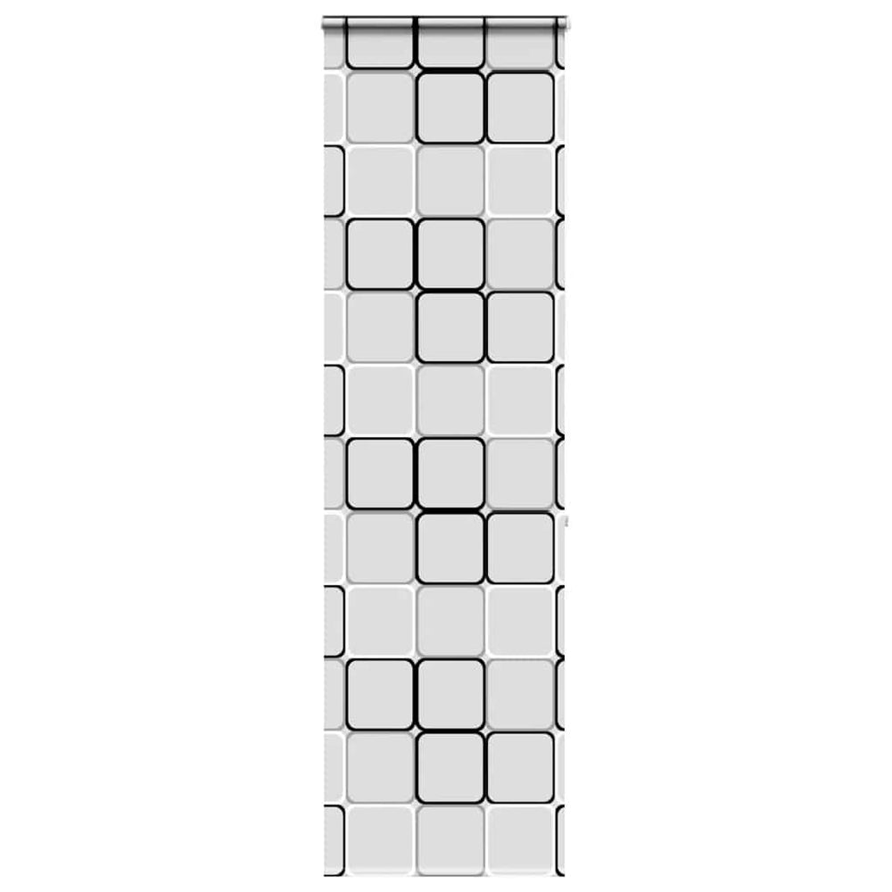 Vidaxl doucherolgordijn met cassette 70x240 cm stofbreedte 66 cm