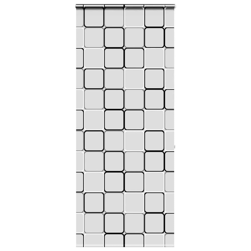 Vidaxl doucherolgordijn met cassette 110x240 cm stofbreedte 106 cm