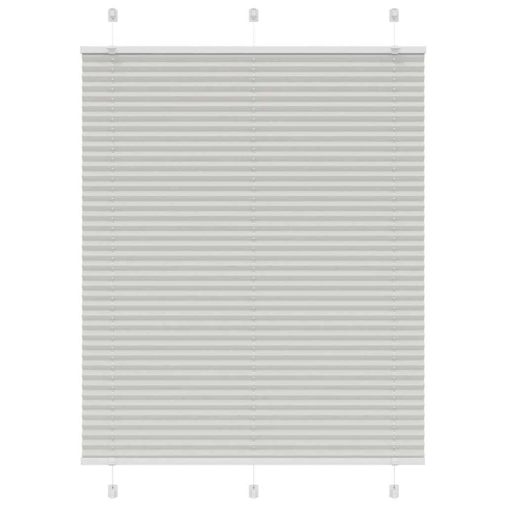 Vidaxl plissé rolgordijn 110x100 cm stofbreedte 109,4 cm polyester
