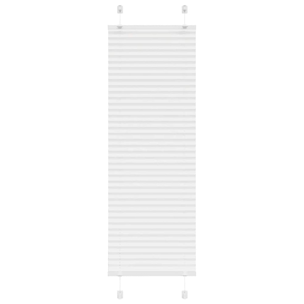 Vidaxl plissé rolgordijn 40x150 cm stofbreedte 39,4 cm polyester wit