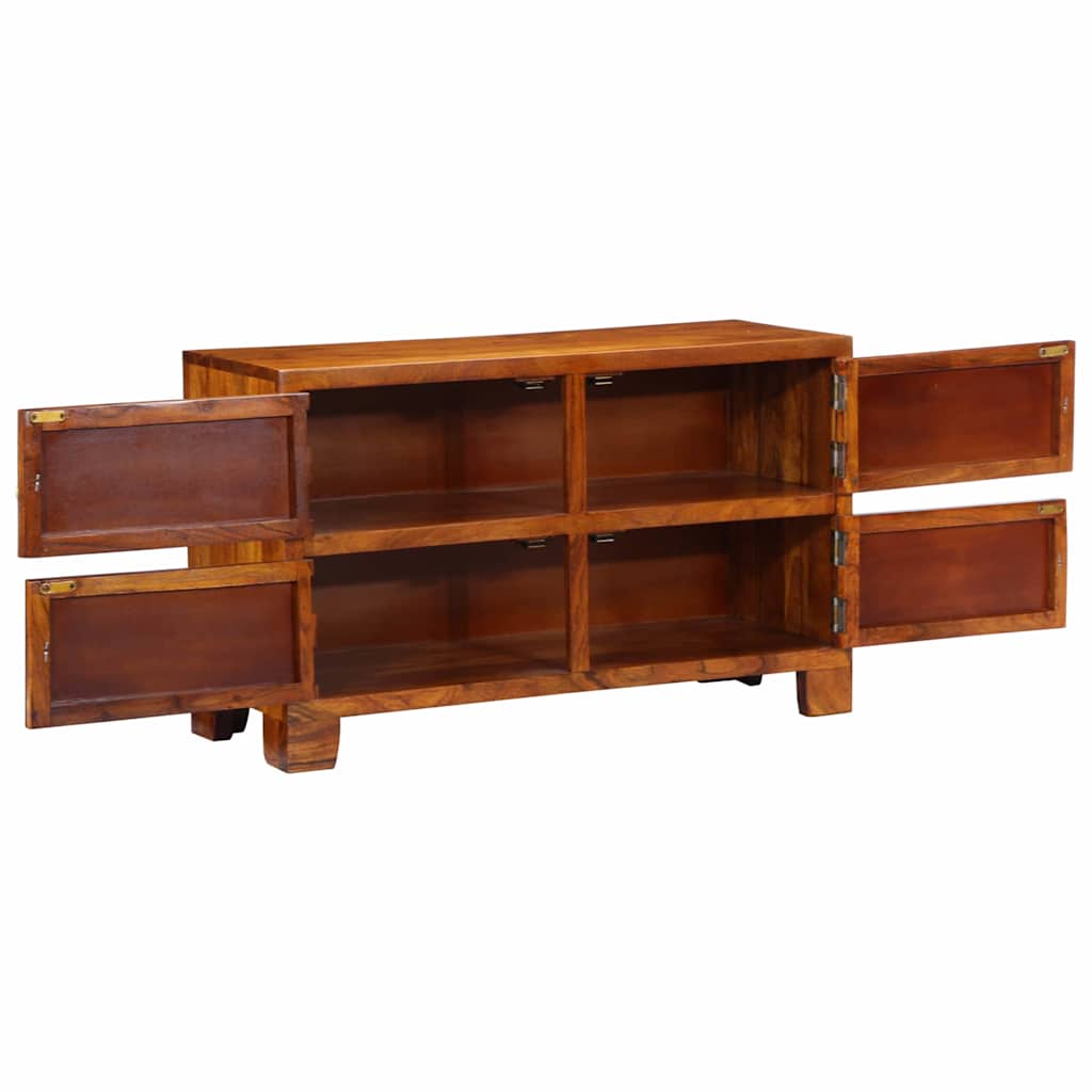 Vidaxl schoenenkast 90 x 35 x 55 cm massief acaciahout bruin