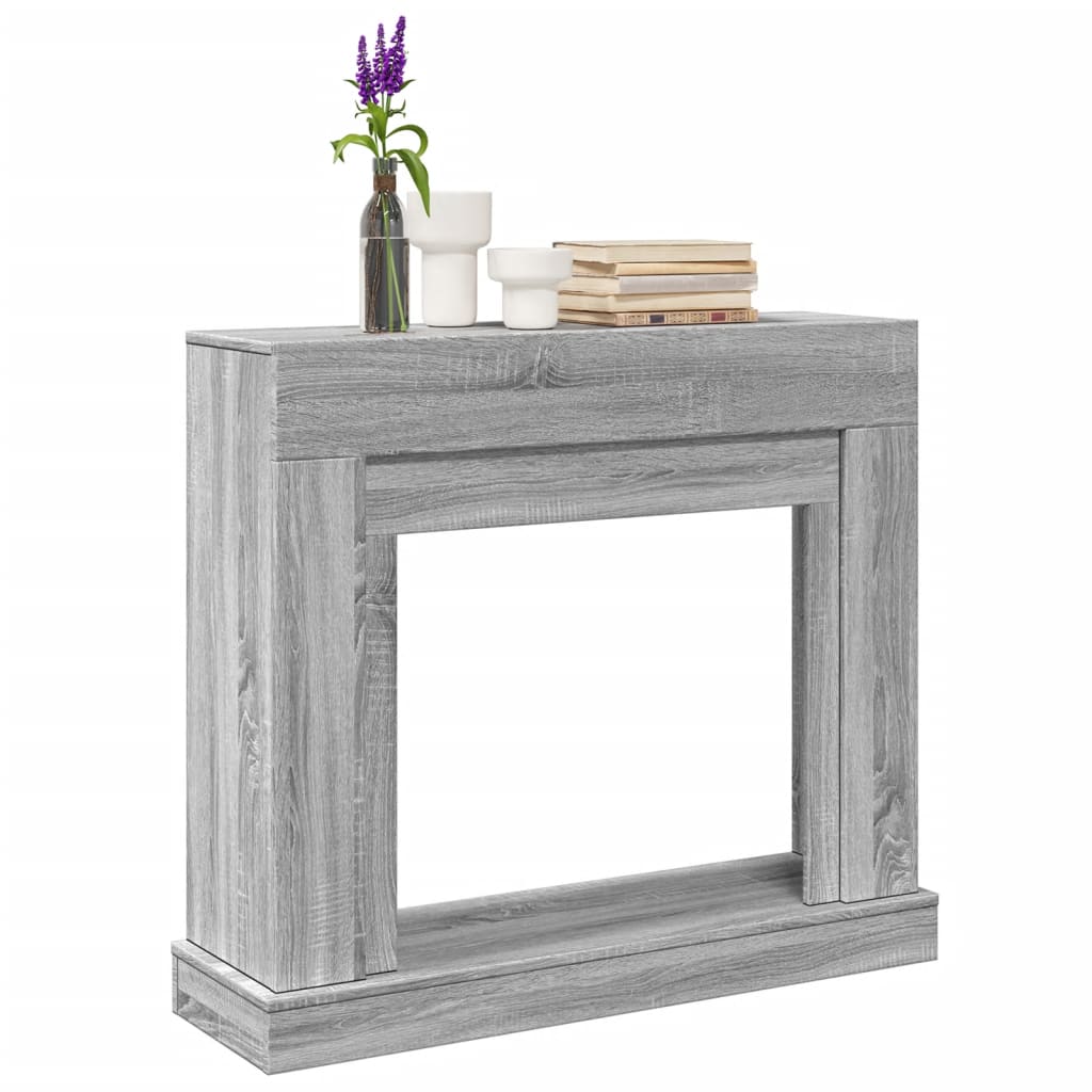 Vidaxl haardombouw 100x30x87,5 cm bewerkt hout grijs sonoma eikenkleur