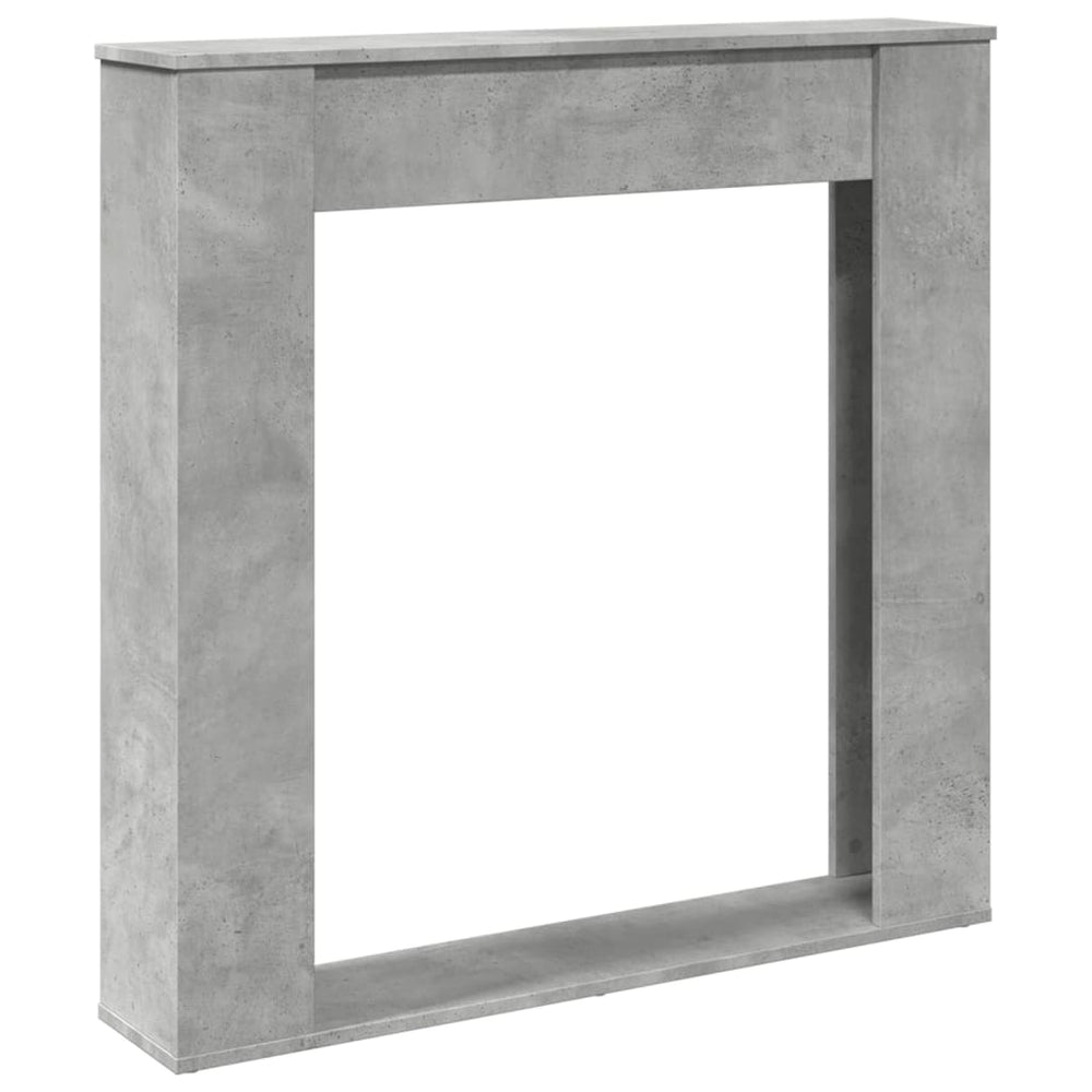 Vidaxl haardombouw 100x20x100 cm bewerkt hout betongrijs