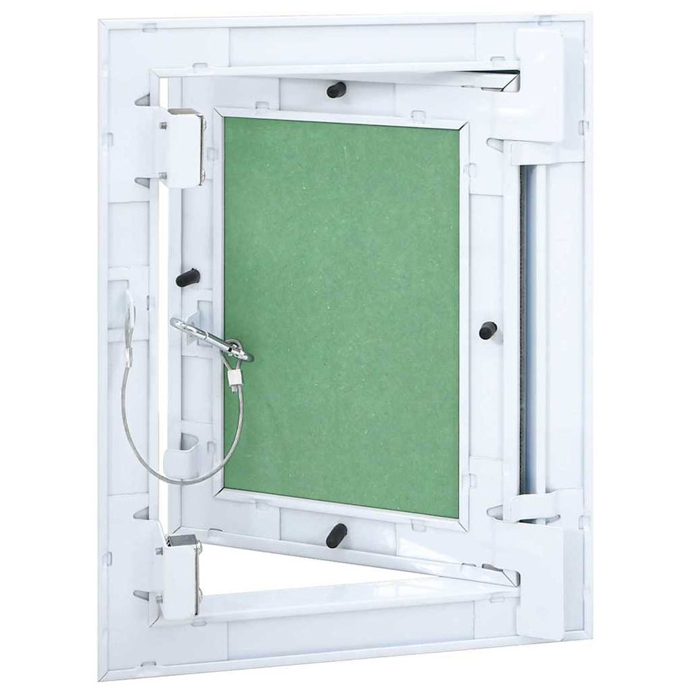 Vidaxl toegangs paneel groen en zilver 20 x 25 cm