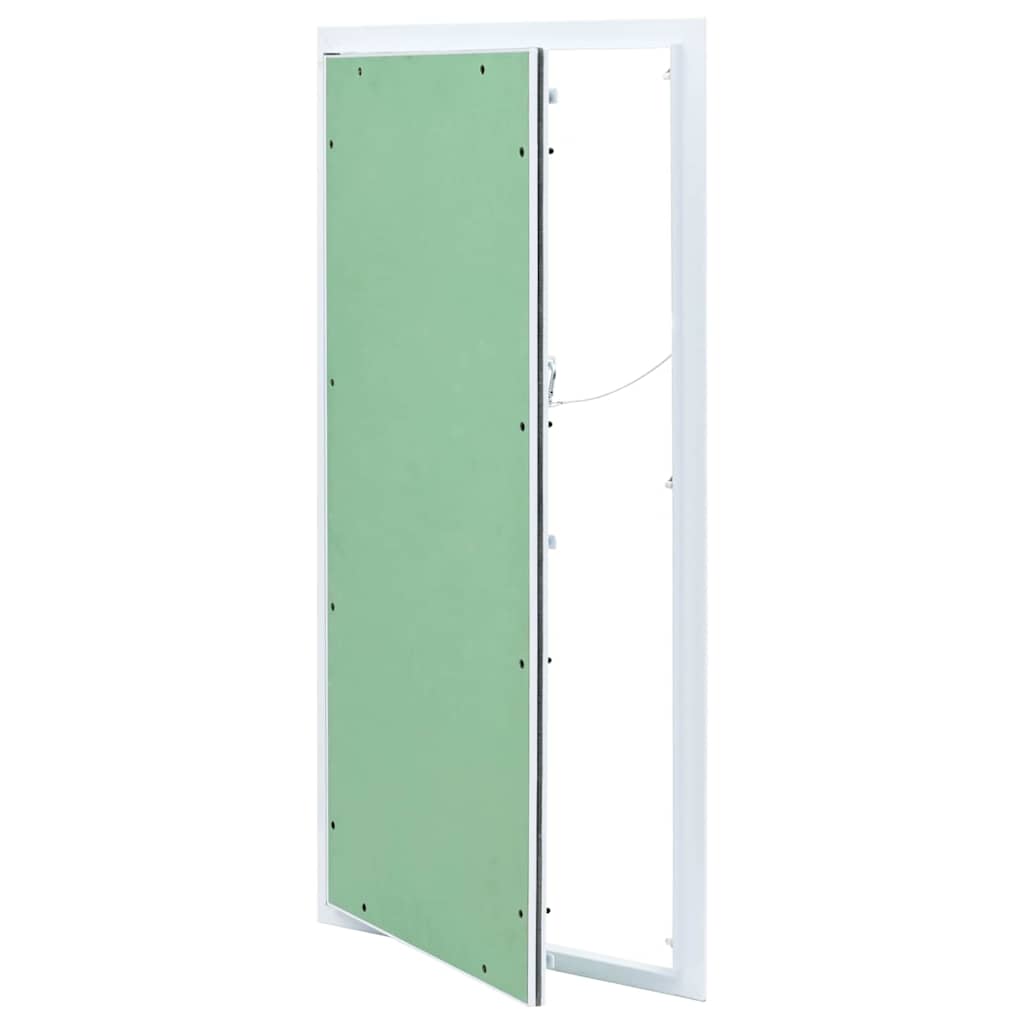 Vidaxl toegangs paneel groen en zilver 45 x 85 cm