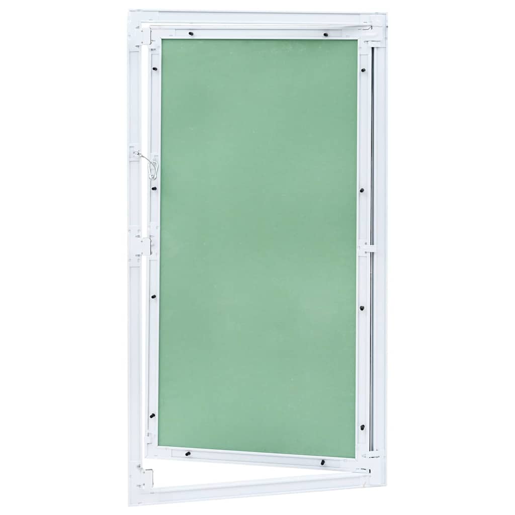 Vidaxl toegangs paneel groen en zilver 45 x 85 cm