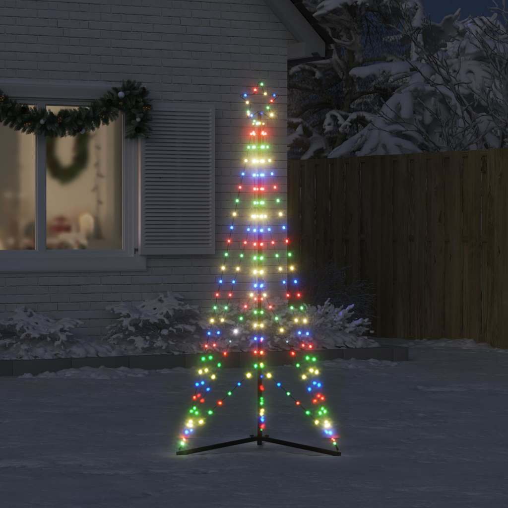 Vidaxl led-kerstboom 363 leds cartoon 182 cm