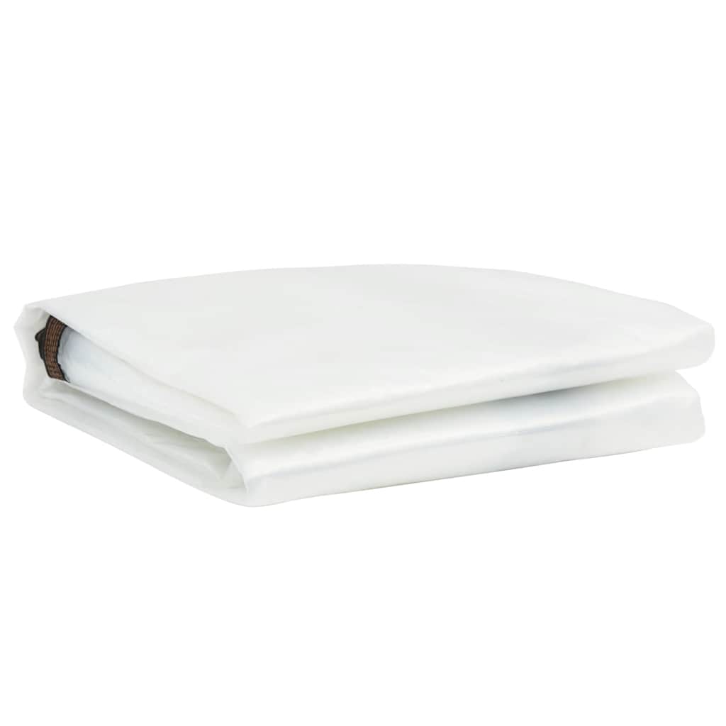 Vidaxl plantenafdekking met zeilringen 2x4 m polyethyleen