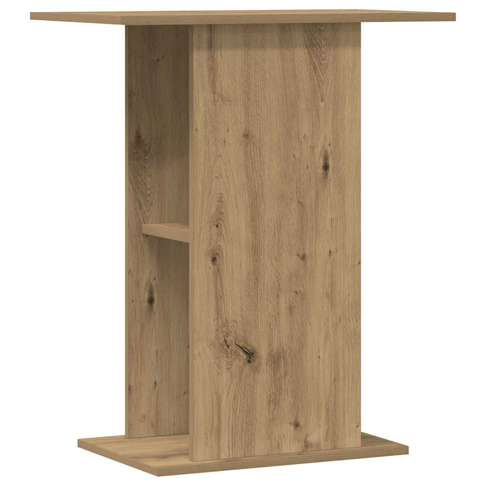 Vidaxl aquariumstandaard 36x60,5x72,5 cm bewerkt hout ambachtelijk eiken