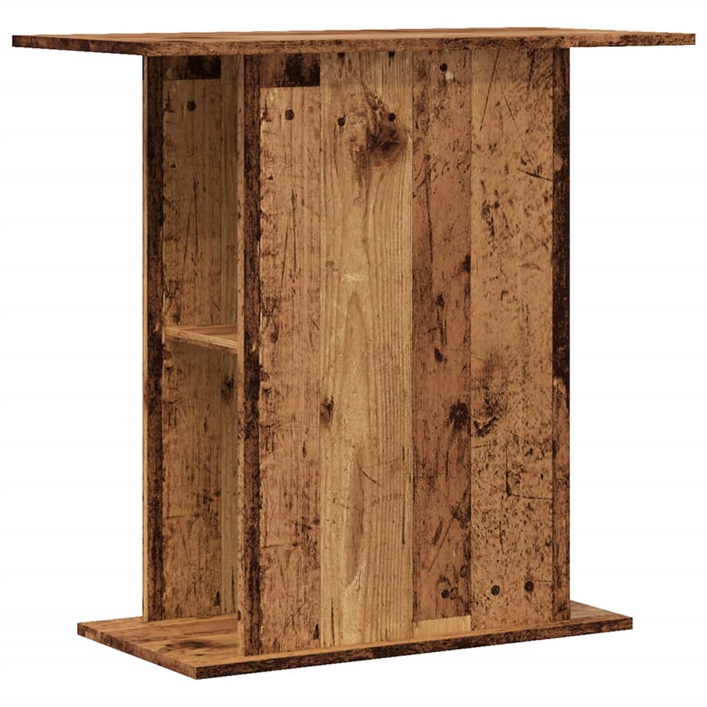 Vidaxl aquariumstandaard oud hout 36x75x72,5 cm bewerkt hout