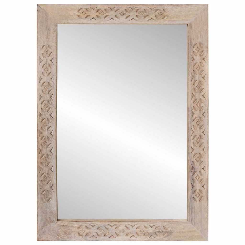 Vidaxl badkamer spiegel met spiegel wit 70 x 50 x 2,5 cm