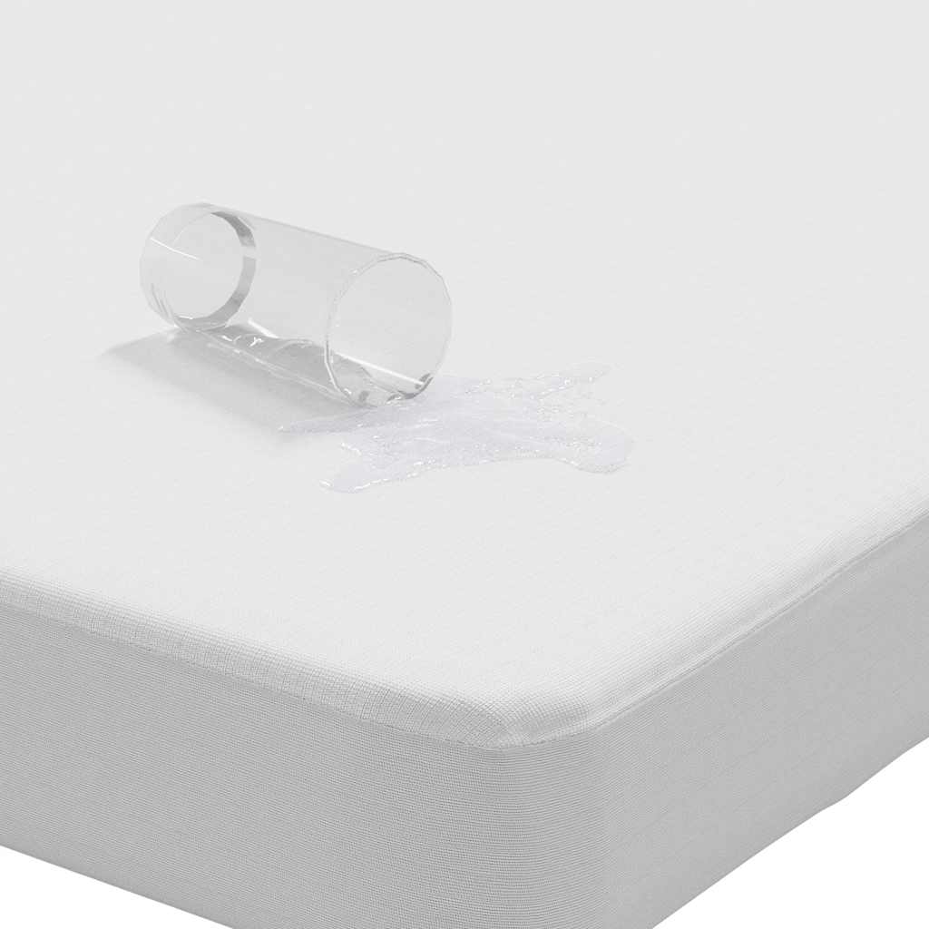 Vidaxl matrasbeschermer waterdicht 100x220 cm wit