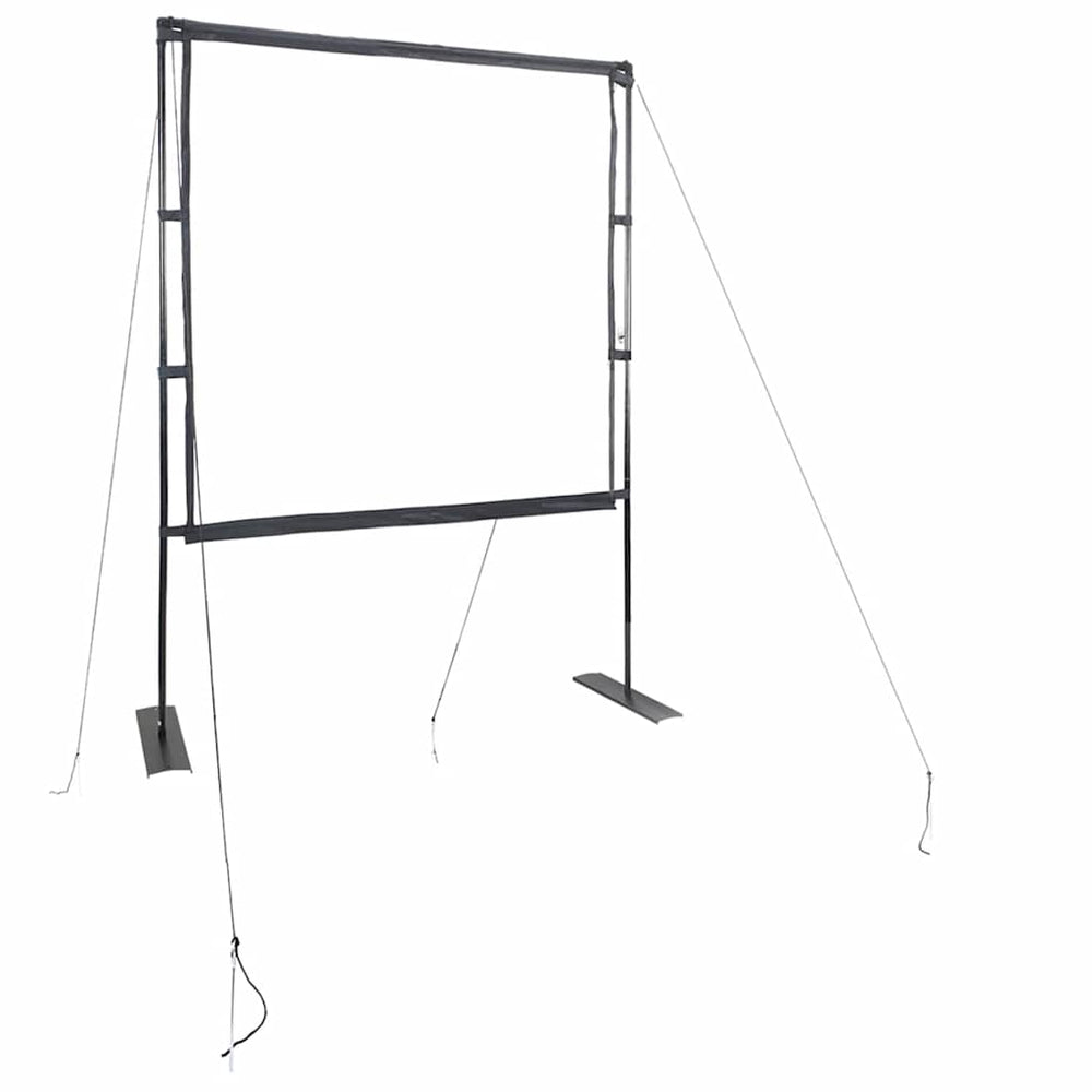 Vidaxl projectiescherm met statieven 89 inch 1:1