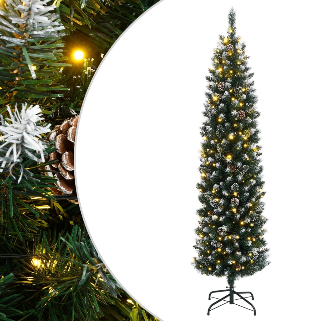 VidaXL Kunstkerstboom klein met 300 LED's 180 cm