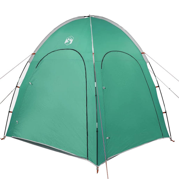 Vidaxl zwembad tent 366 x 305 x 231 cm polyester en glasvezel zeegroen