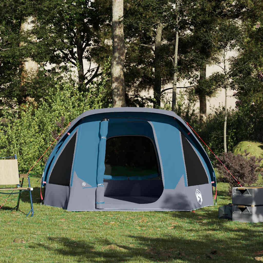 Vidaxl tent 4-persoons waterdicht blauw
