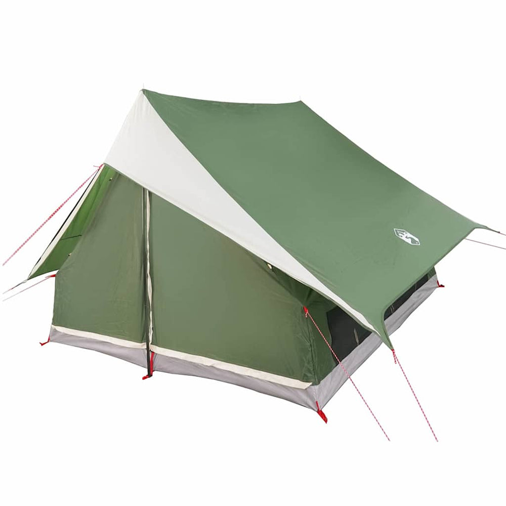 Vidaxl gezinstent met dak groen en wit 315 x 286 x 200 cm