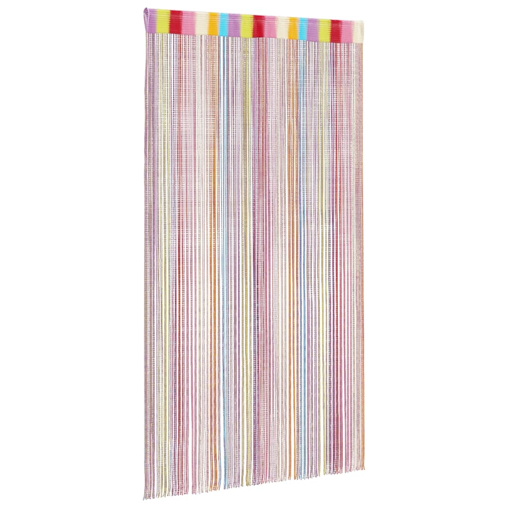 Vidaxl koordgordijnen 2 st veelkleurig 100x250 cm
