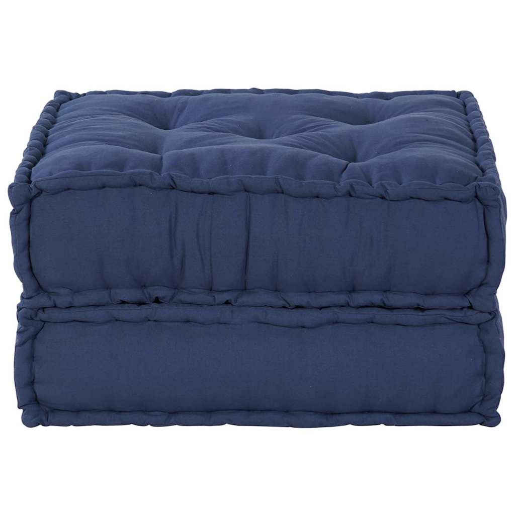 Vidaxl modulair bank indigo 70 x 70 x 36 cm stof