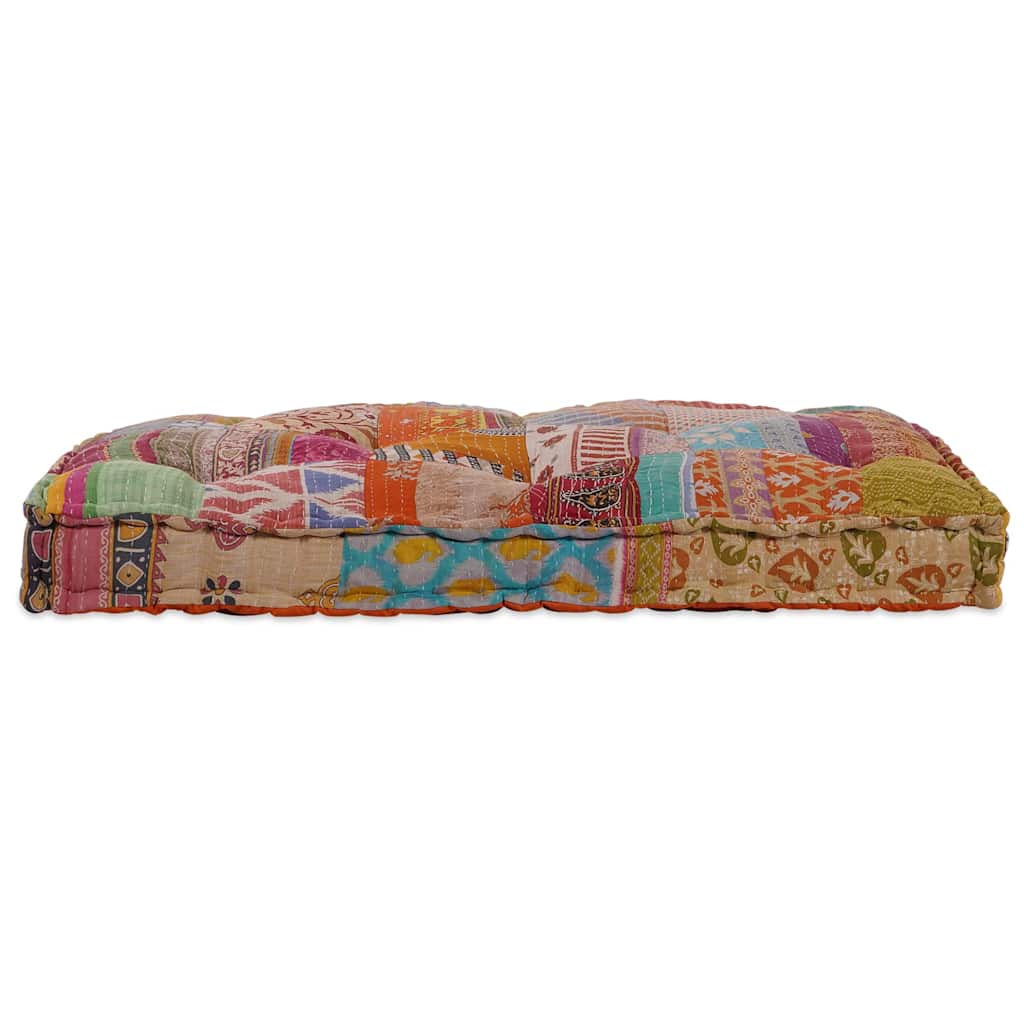 Vidaxl modulair bank multikleur 120 x 80 x 12 cm stof