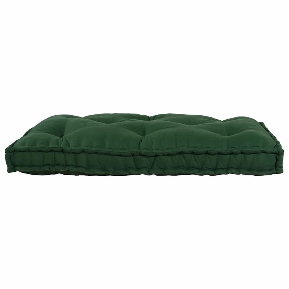 Vidaxl modulair bank groen 120 x 80 x 12 cm stof