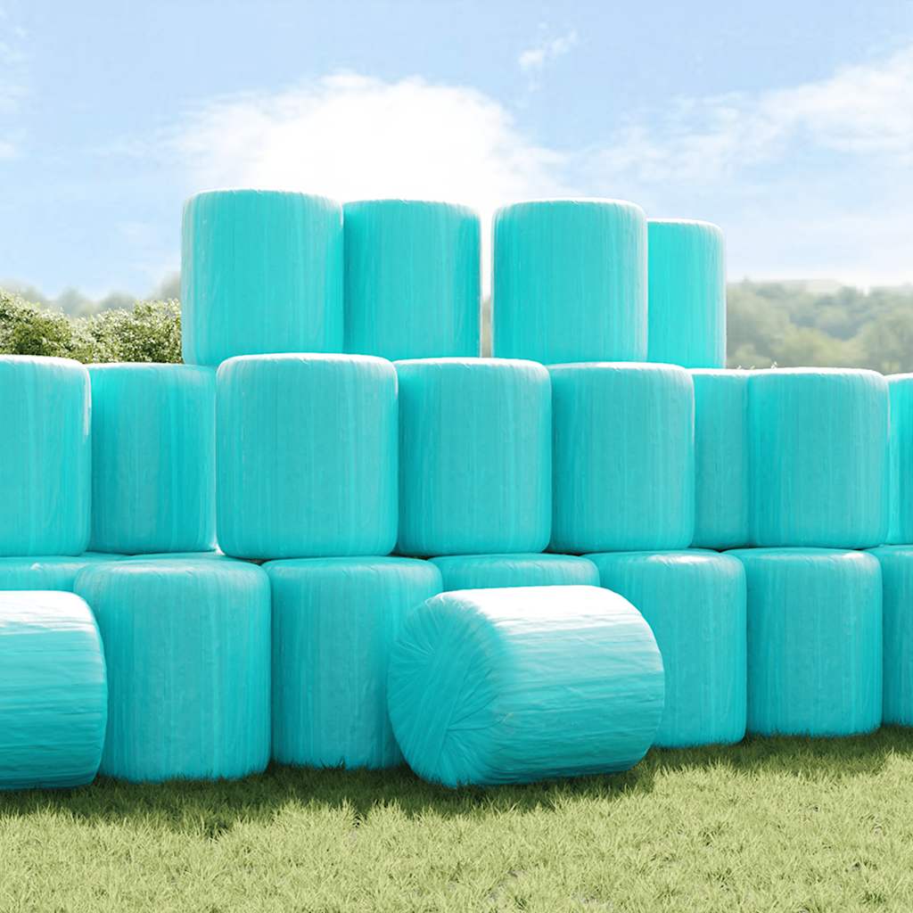 Vidaxl agrarische stretchfilm 25 μm 75 cm x 1500 m groen
