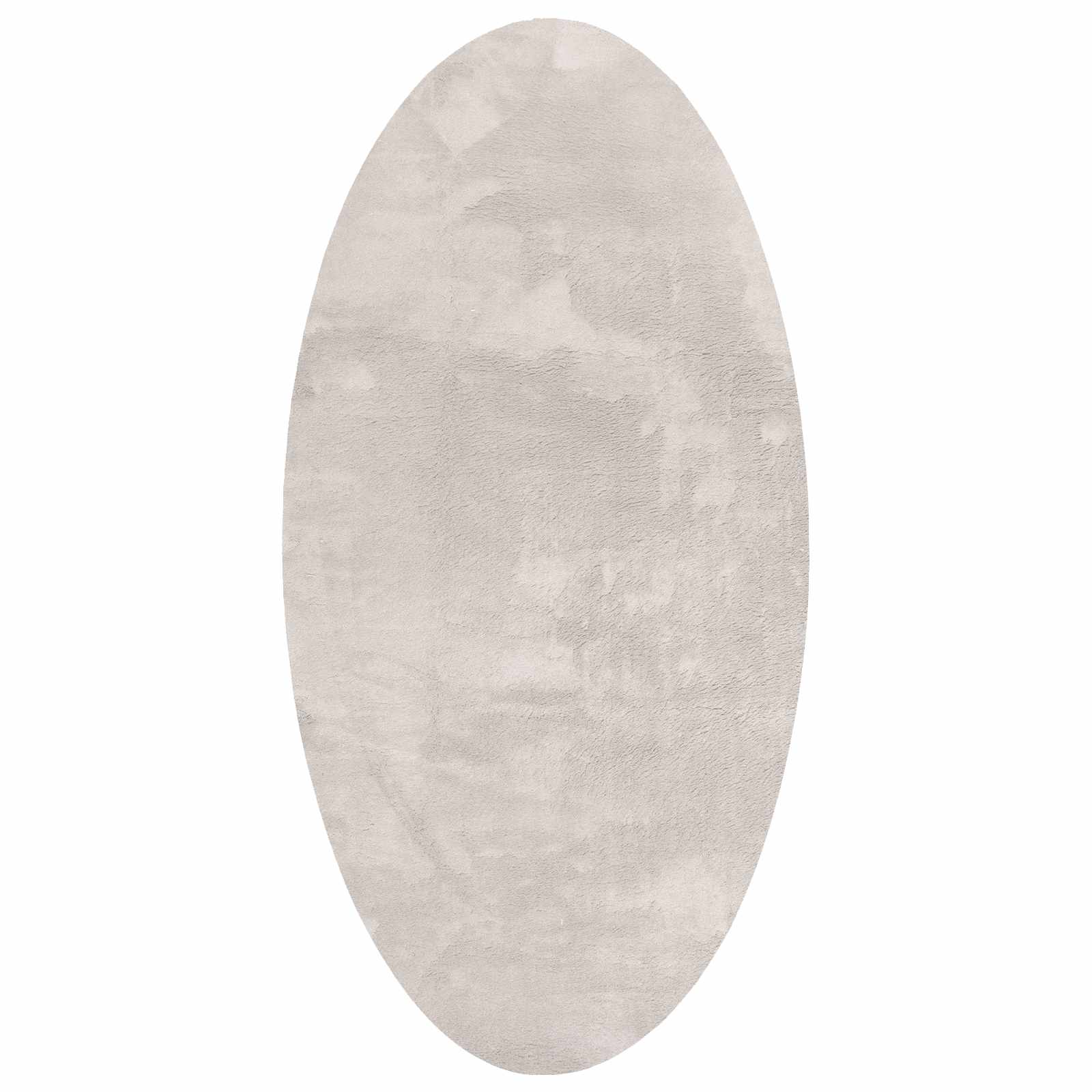Vidaxl vloerkleden ovaal huarte zand 100 x 200 cm 100% polyester