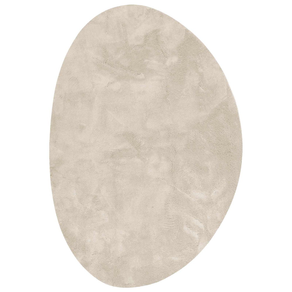 Vidaxl vloerkleden huarte beige 160 x 230 cm polyester