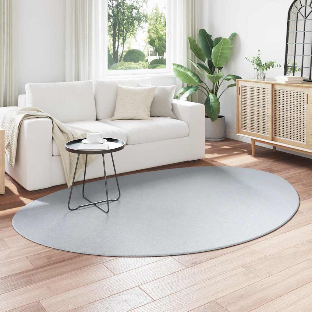 Vidaxl vloerkleden huarte grijs 160 x 230 cm polyester