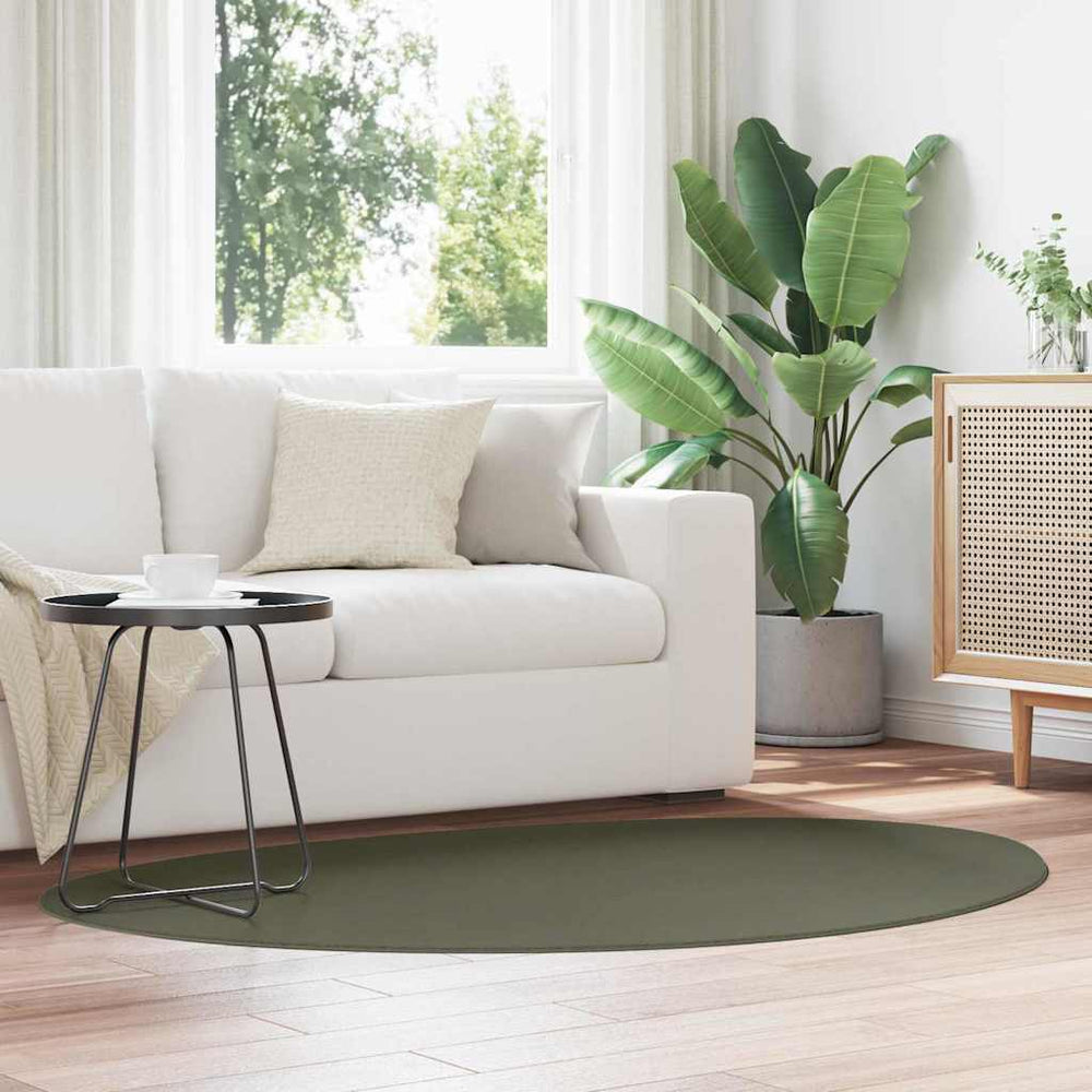 Vidaxl vloerkleden huarte bosgroen 120 x 170 cm polyester