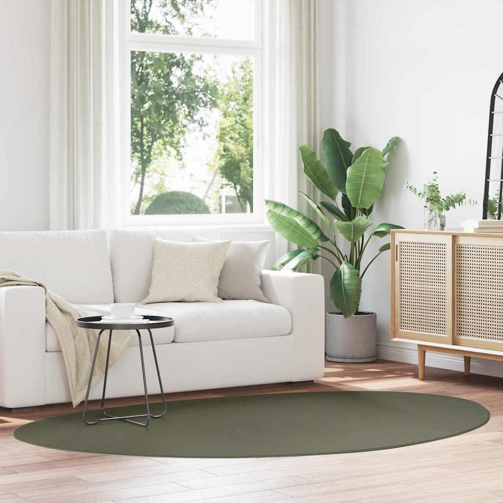 Vidaxl vloerkleden huarte bosgroen 160 x 230 cm polyester