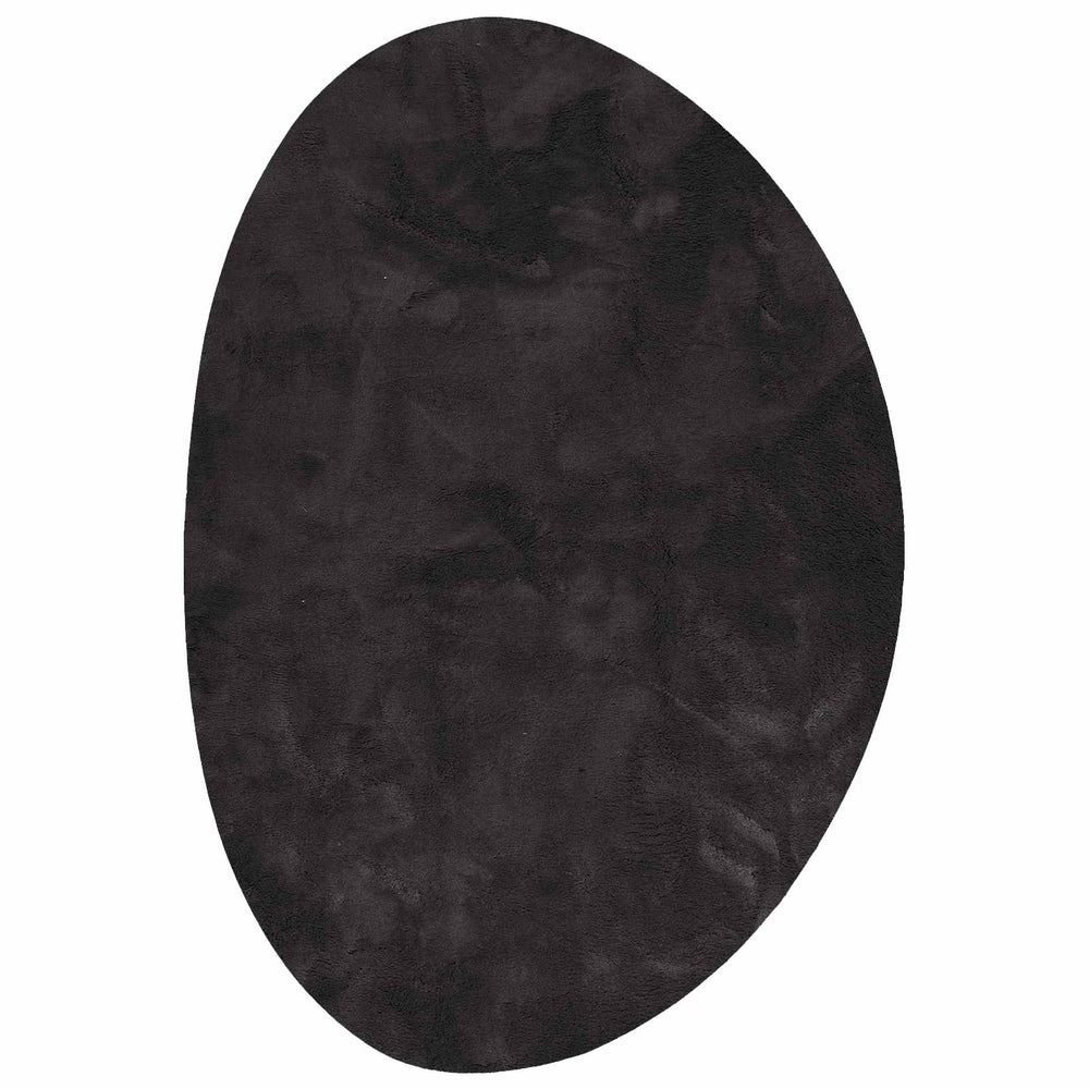 Vidaxl vloerkleden huarte zwart 160 x 230 cm polyester