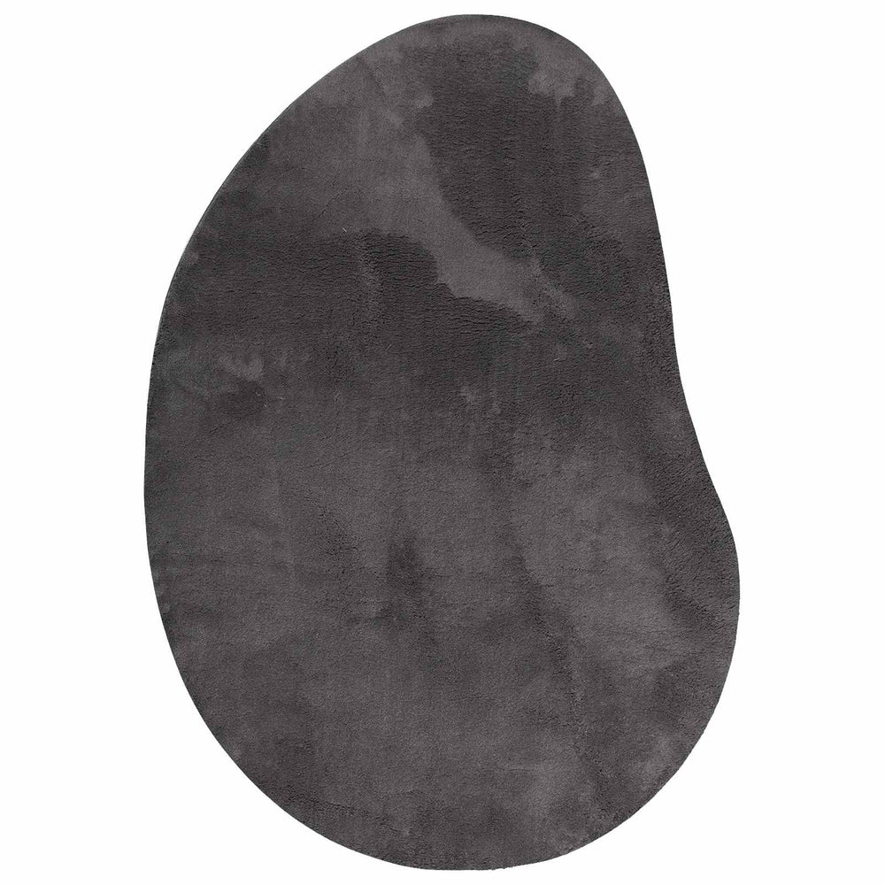 Vidaxl vloerkleden huarte antraciet 120 x 170 cm polyester
