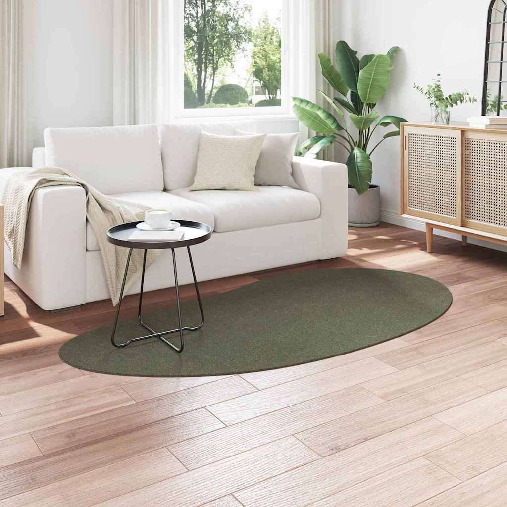 Vidaxl vloerkleden huarte bosgroen 100 x 200 cm polyester