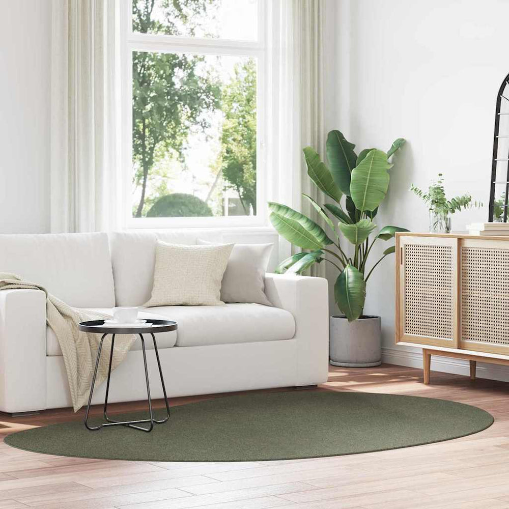 Vidaxl vloerkleden huarte bosgroen 160 x 230 cm polyester