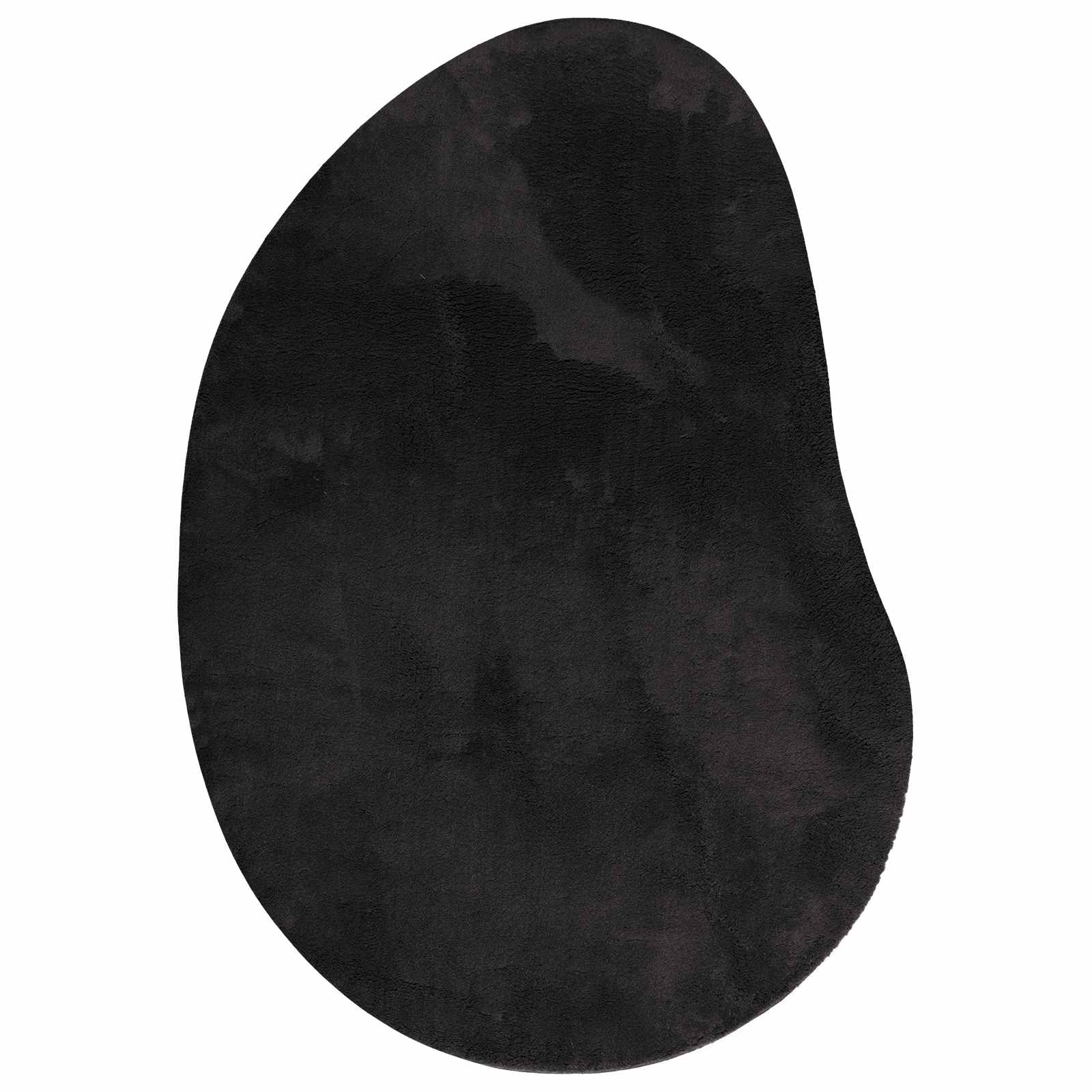 Vidaxl vloerkleden huarte zwart 160 x 230 cm polyester