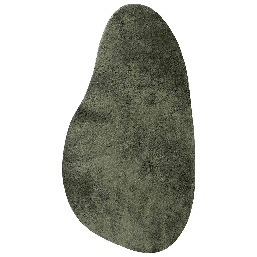 Vidaxl vloerkleden huarte bosgroen 80 x 150 cm polyester