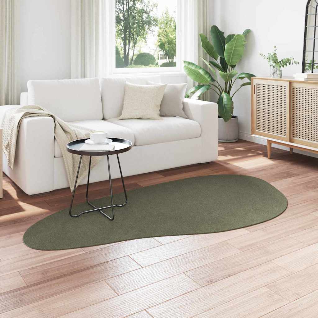 Vidaxl vloerkleden huarte bosgroen 100 x 200 cm polyester