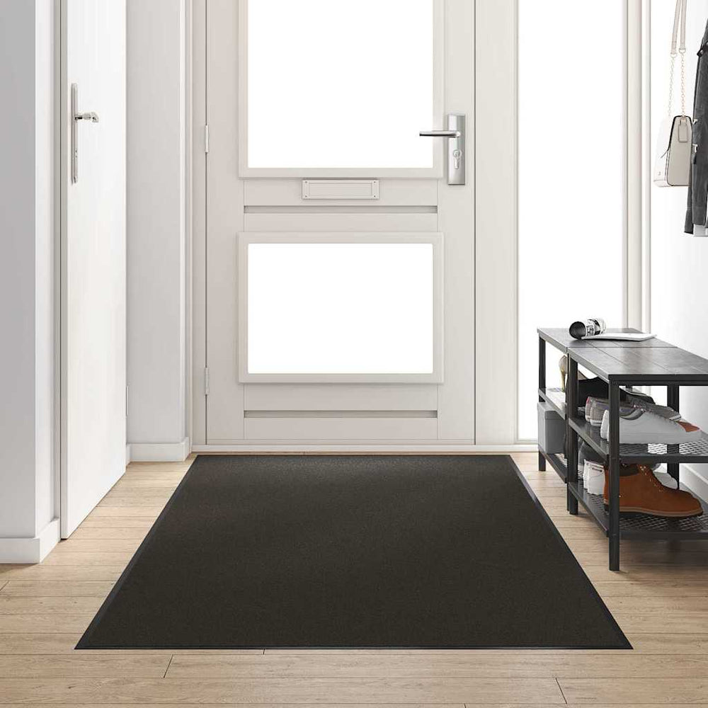 Vidaxl deurmat anders zwart 120 x 300 cm polyamide en pvc