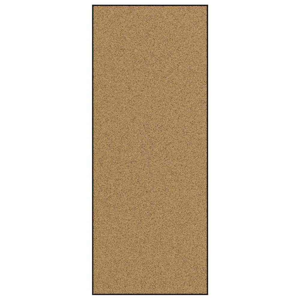Vidaxl deurmat anders crème en zwart 120 x 300 cm polyamide en pvc