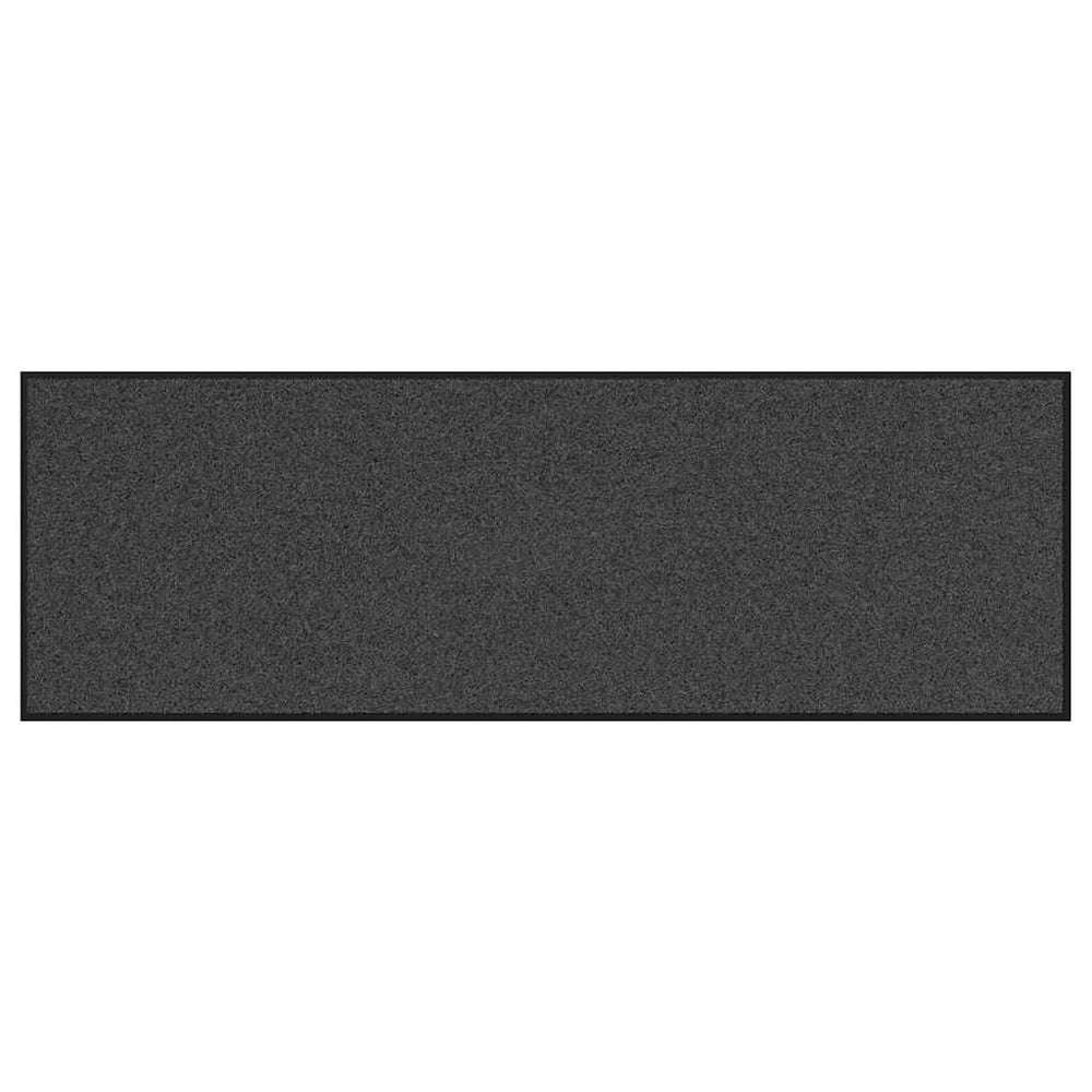 Vidaxl deurmat antraciet en zwart 60 x 180 cm polypropyleen en vinyl