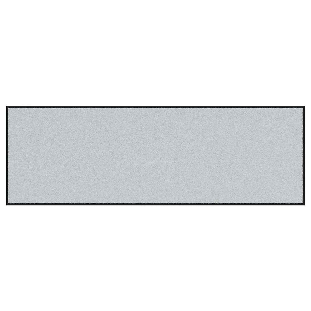 Vidaxl deurmat grijs en zwart 60 x 180 cm polypropyleen en vinyl