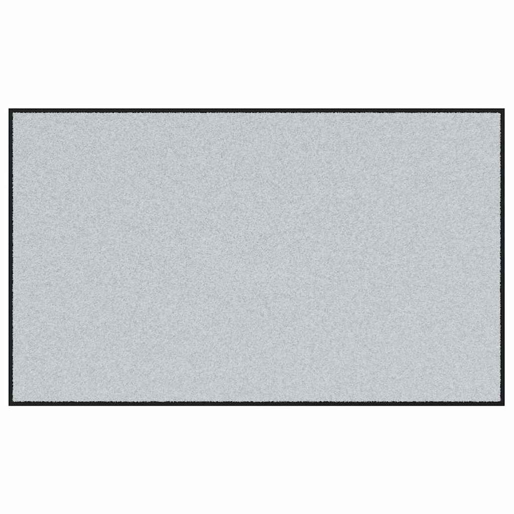 Vidaxl deurmat grijs en zwart 90 x 150 cm polypropyleen en vinyl
