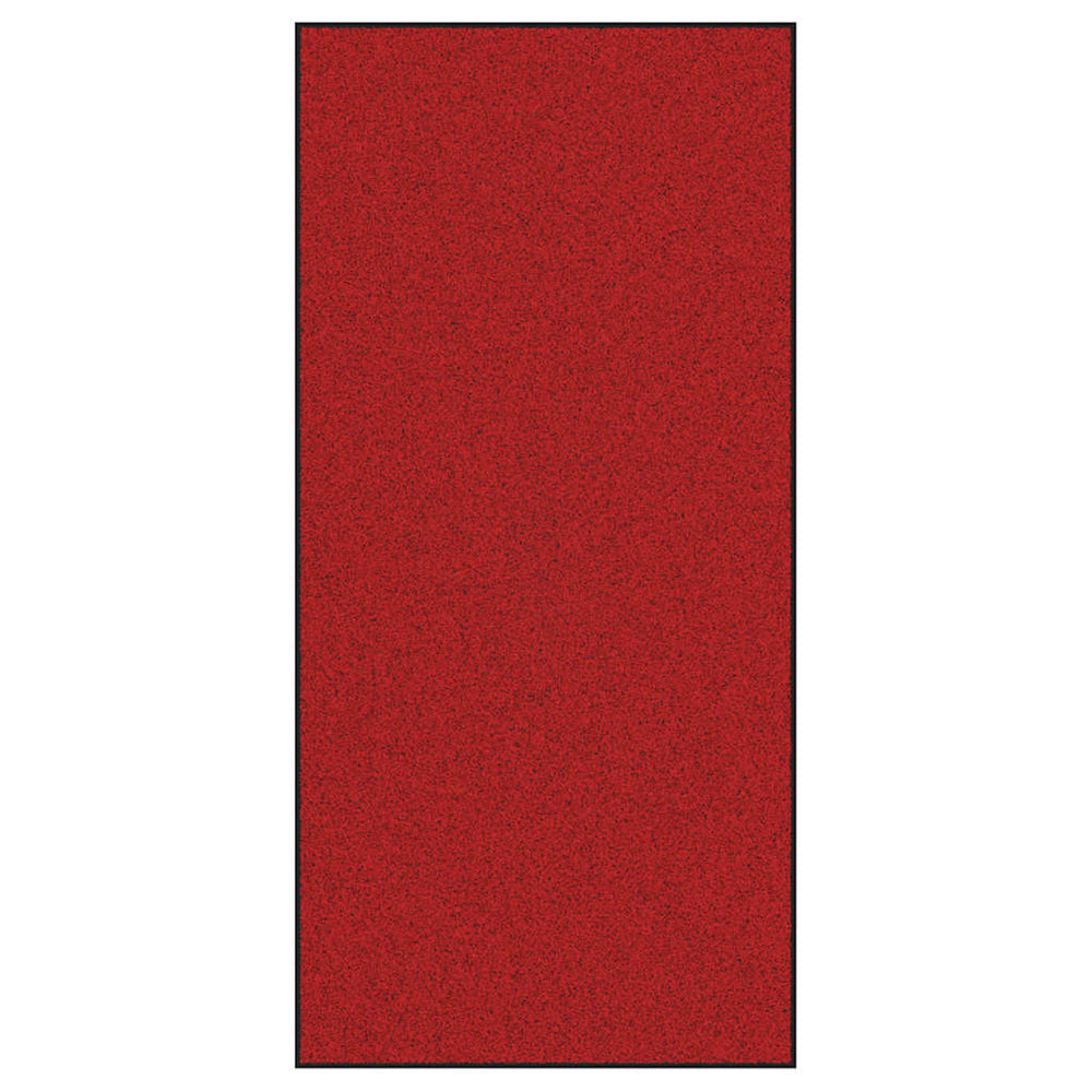 Vidaxl deurmat rood en zwart 120 x 250 cm polypropyleen en vinyl