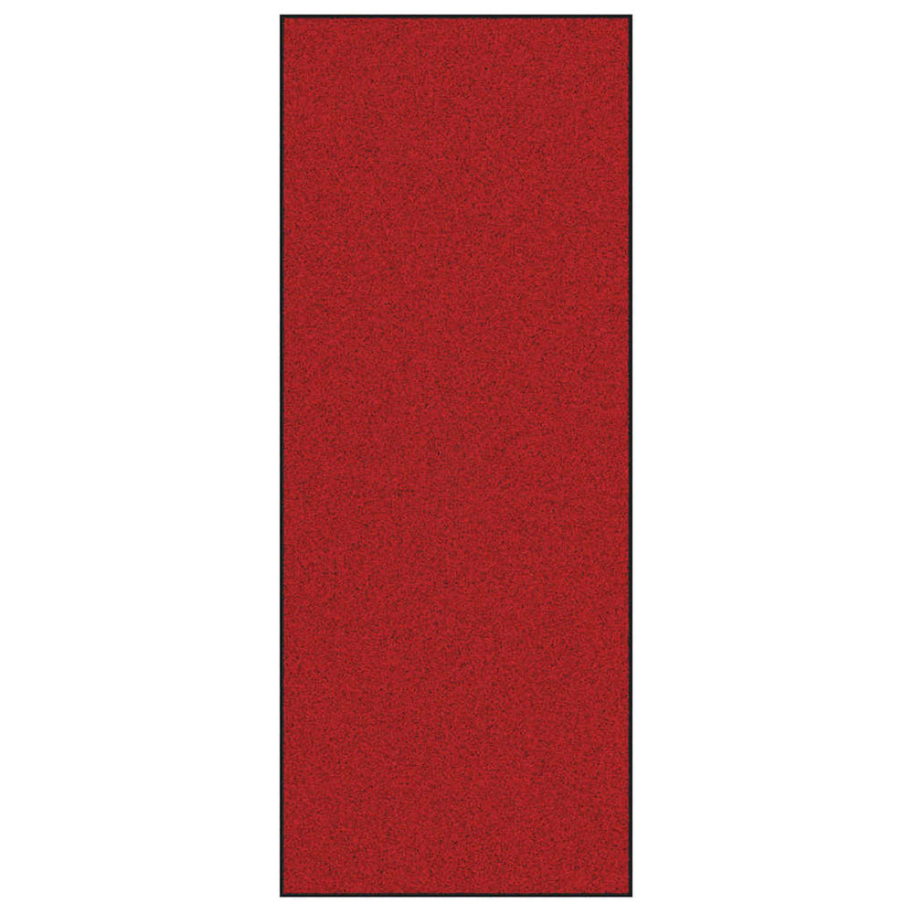 Vidaxl deurmat rood en zwart 120 x 300 cm polypropyleen en vinyl